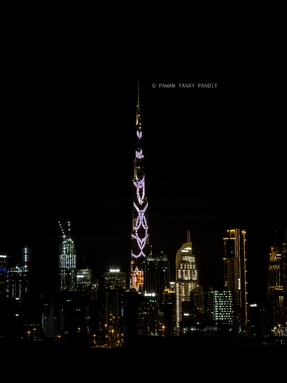 Photo of NIGHT DRIVE IN DUBAI by PAWAN TANAY PANDIT