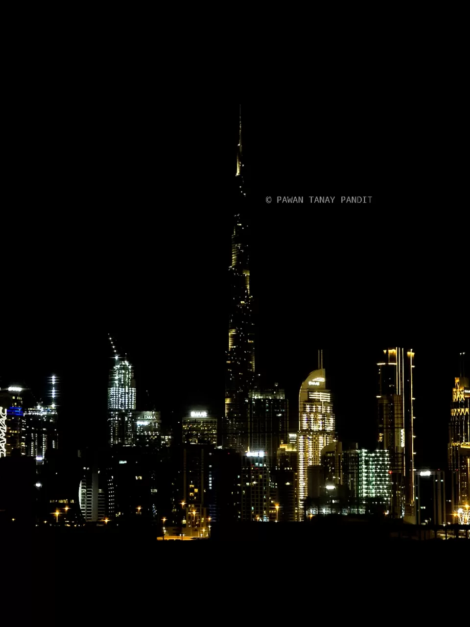 Photo of NIGHT DRIVE IN DUBAI by PAWAN TANAY PANDIT