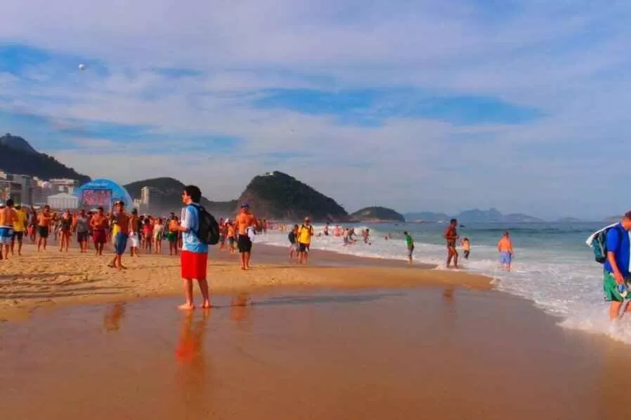 Photo of Copacabana Beach - Copacabana, Rio de Janeiro - State of Rio de Janeiro, Brazil by Michael Drew