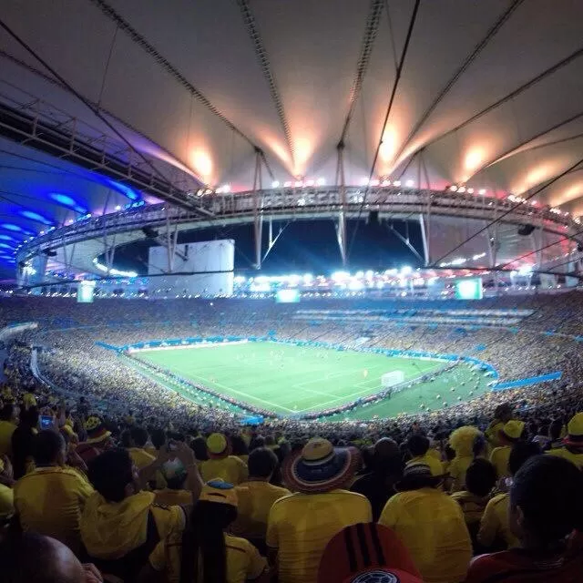 Photo of Maracana Stadium - Avenida Presidente Castelo Branco - Maracanã, Rio de Janeiro - State of Rio de Janeiro, Brazil by Michael Drew
