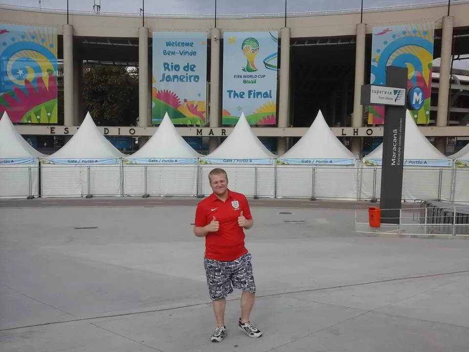 Photo of Maracana Stadium - Avenida Presidente Castelo Branco - Maracanã, Rio de Janeiro - State of Rio de Janeiro, Brazil by Michael Drew