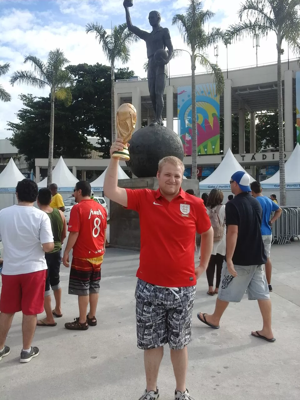 Photo of Maracana Stadium - Avenida Presidente Castelo Branco - Maracanã, Rio de Janeiro - State of Rio de Janeiro, Brazil by Michael Drew