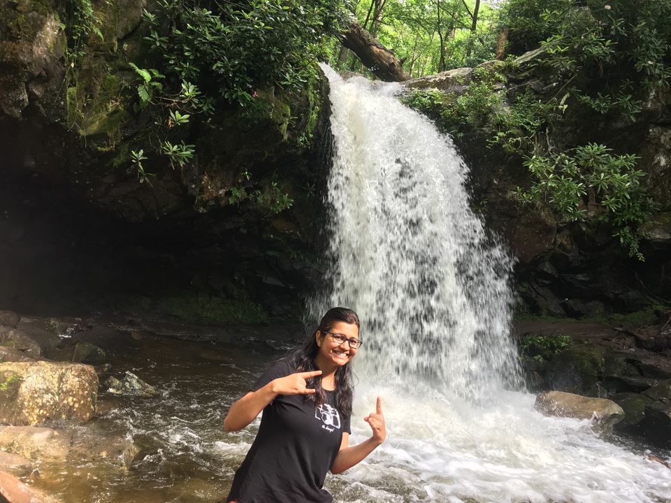 Photo of Grotto Falls Trail: The Incredible Walk-Behind Waterfall (Smoky Mountains) #travelguideUSA 5/7 by Shakti Chauhan