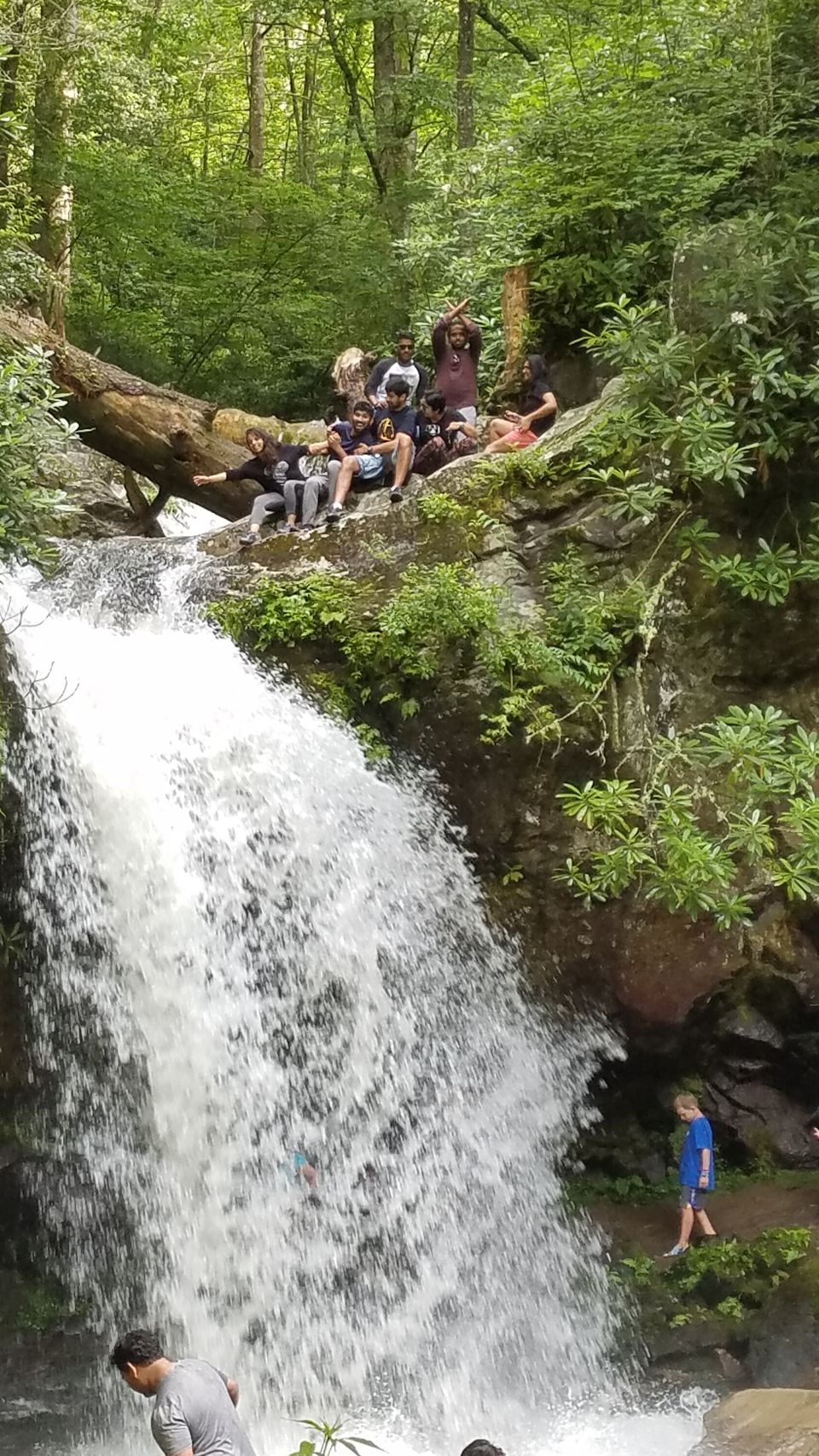 Photo of Grotto Falls Trail: The Incredible Walk-Behind Waterfall (Smoky Mountains) #travelguideUSA 6/7 by Shakti Chauhan