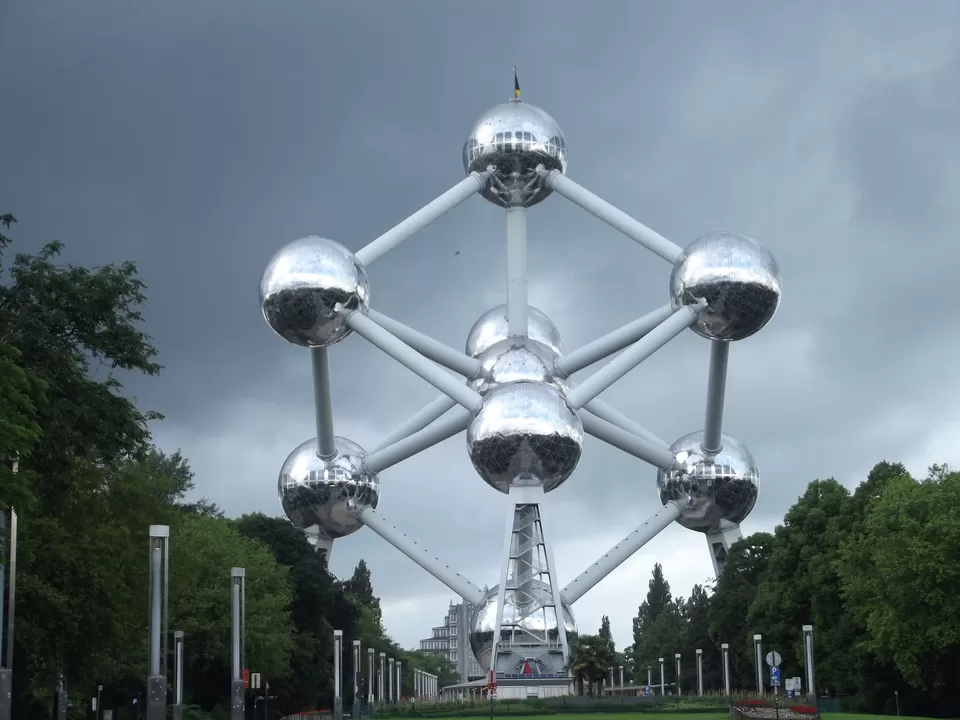 Photo of Atomium, Square de l'Atomium, Brussels, Belgium by Shalini Rai