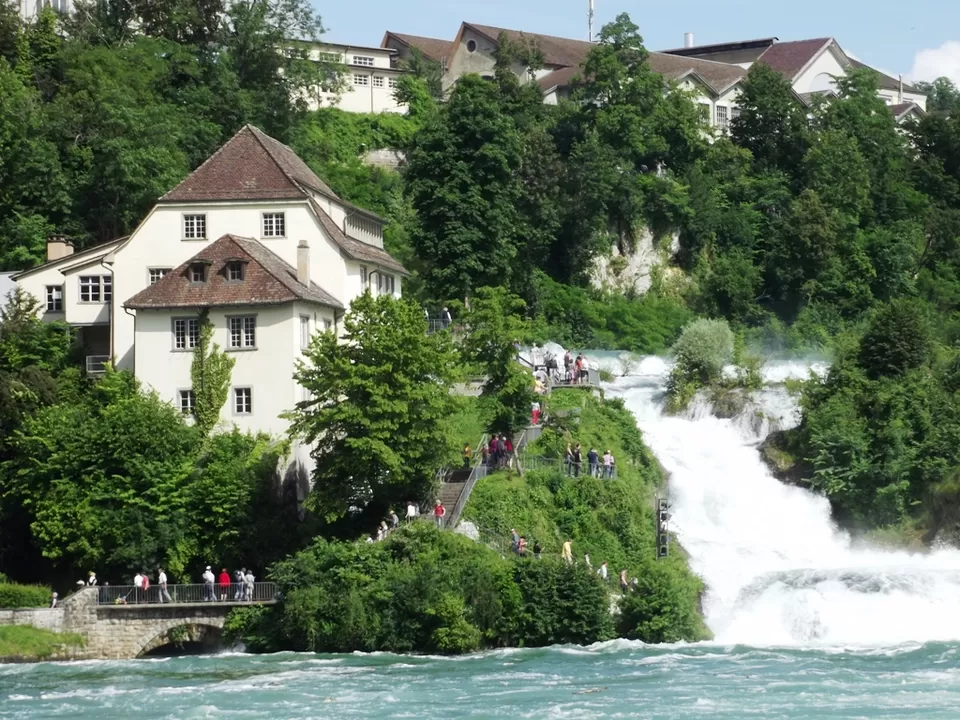 Photo of Rhine Falls, Rheinfallquai, Neuhausen am Rheinfall, Switzerland by Shalini Rai