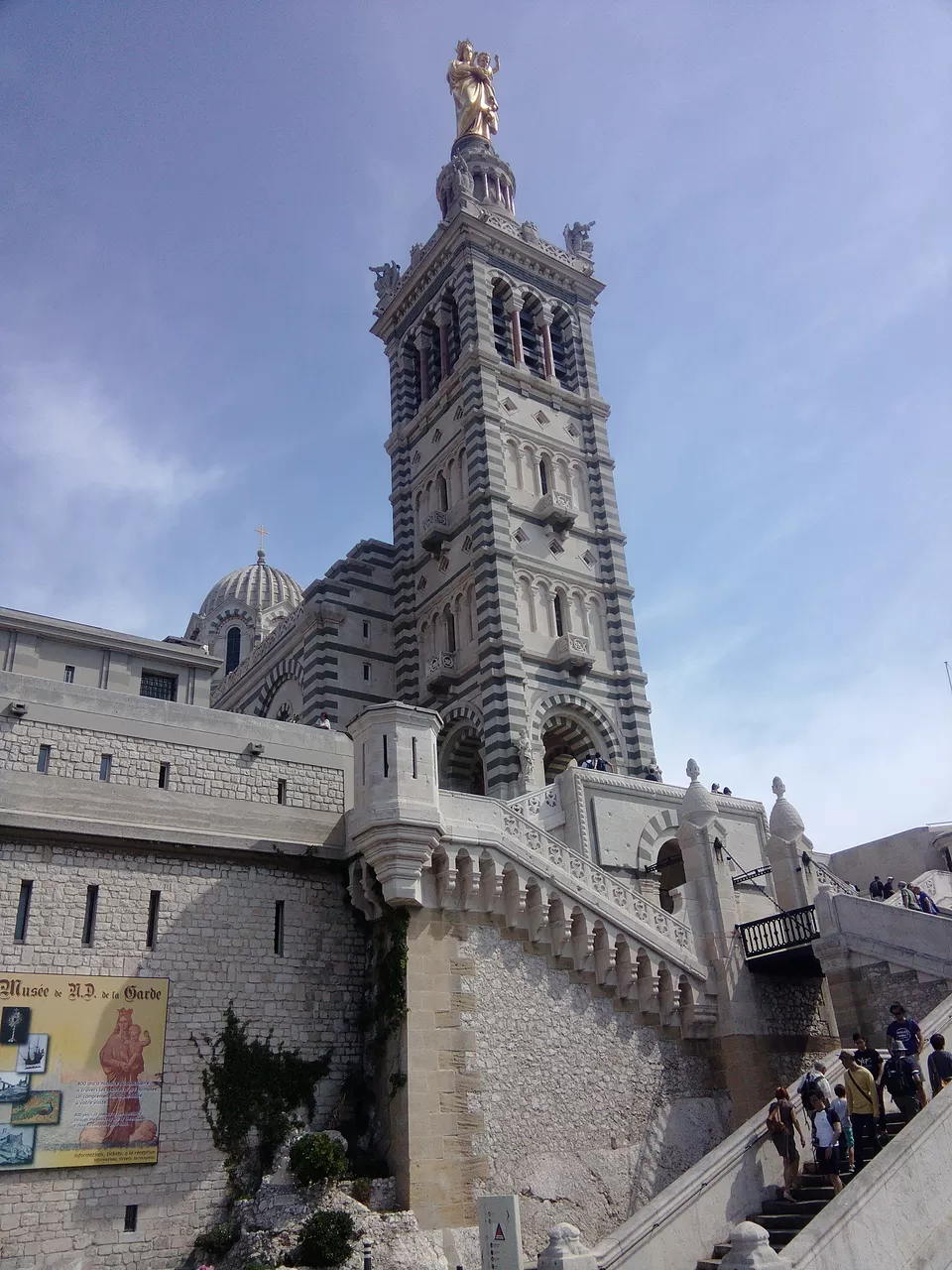 Photo of Notre-Dame de la Garde, Rue Fort du Sanctuaire, Marseille, France by Shalini Rai