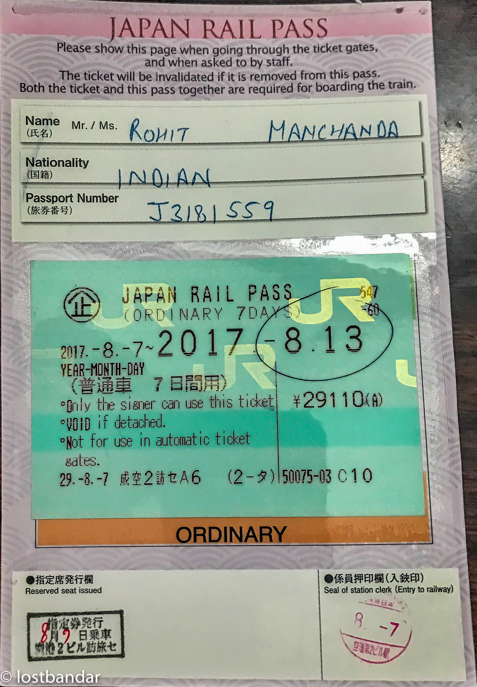 Photo of Japan- Complete Guide on Buying and Using a Japan Rail Pass 7/11 by Rohit Manchanda