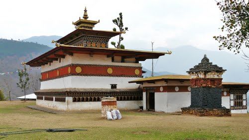 Photo of Chimi Lhakhang, Punakha, Bhutan by Mahuya Paul
