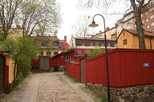 Photo of Monteliusvägen, Stockholm, Sweden by Mahuya Paul