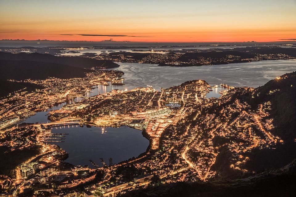 Photo of Bergen: The Postcard City! 8/16 by Mahuya Paul