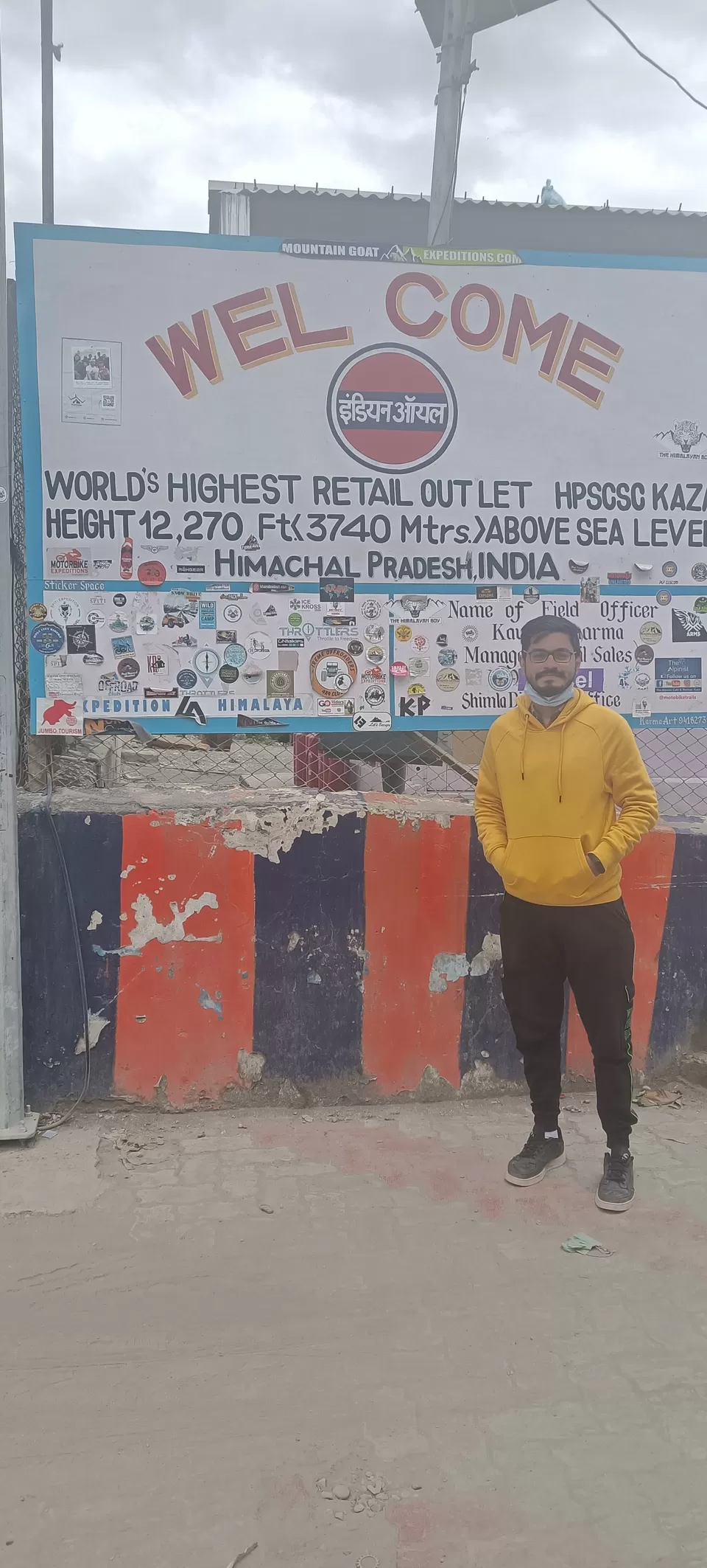 Photo of Indian Oil- World's Highest Retail Outlet, Gramphu-Batal-Kaza Road, Kaza, Himachal Pradesh, India by Chhatrapal Bawankule