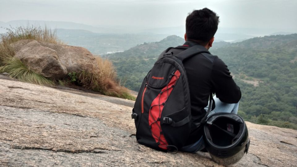 Photo of Savanadurga Hill, Savanadurga State Forest, Karnataka, India by Abhilash Ramachandran