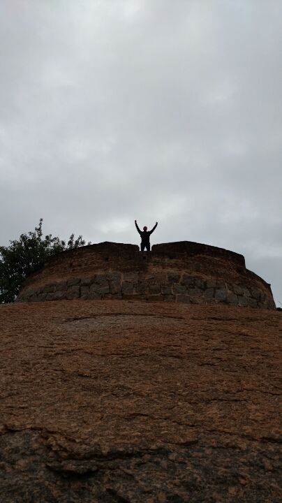 Photo of Savanadurga Hill, Savanadurga State Forest, Karnataka, India by Abhilash Ramachandran