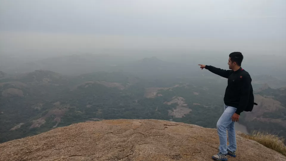 Photo of Savanadurga Hill, Savanadurga State Forest, Karnataka, India by My adventure planet