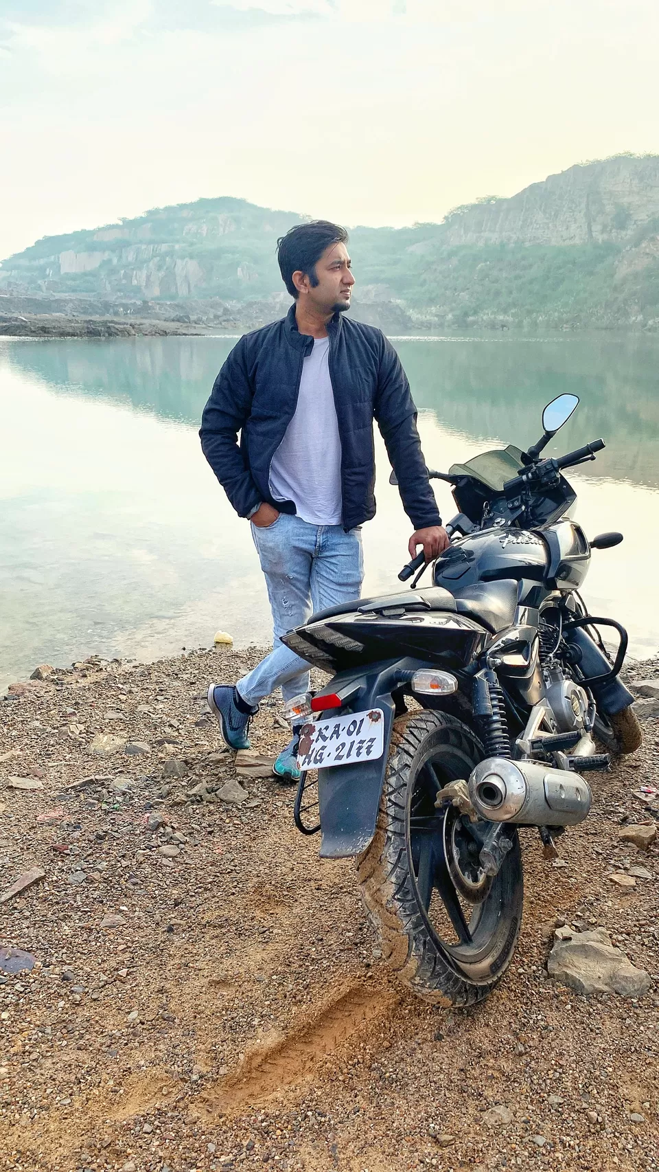 Photo of Panikot Lake, Unnamed Road, Kot, Haryana, India by thetraveltheory
