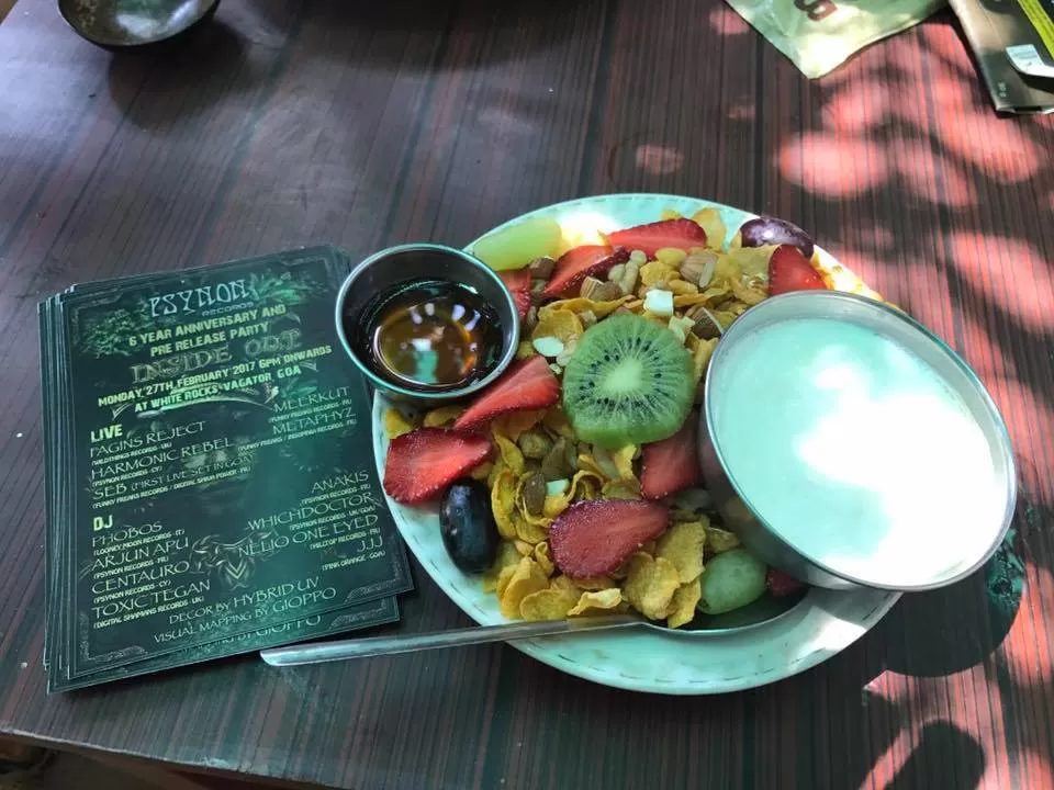 Photo of Mango Shade Cafe, Monteiro Vaddo, Anjuna, Goa, India by Monalisa Borkakoty