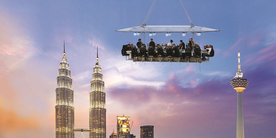 Photo of Dinner In The Sky Malaysia, Bukit Bintang Street, Kuala Lumpur, Federal Territory of Kuala Lumpur, Malaysia by Misha