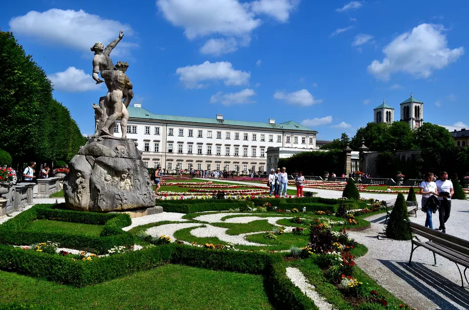 Photo of Mirabell Palace, Mirabellplatz, Salzburg, Austria by Bibek Chaudhuri