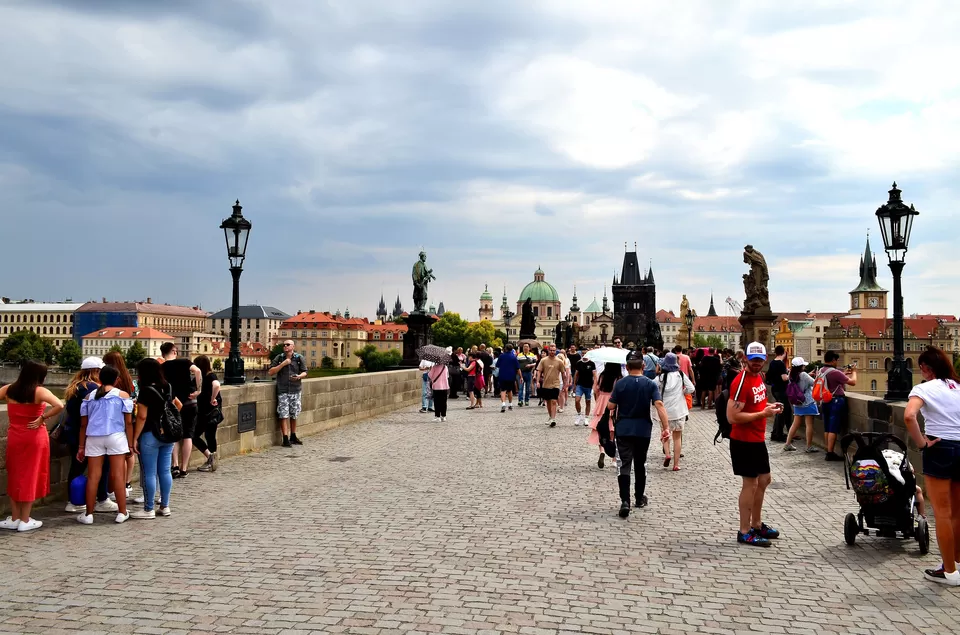 Photo of Charles Bridge, Prague 1, Czechia by Bibek Chaudhuri
