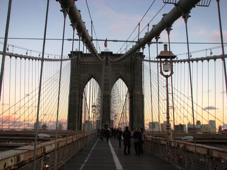 Photo of Brooklyn Bridge, Brooklyn Bridge, New York, NY, USA by Bibek Chaudhuri