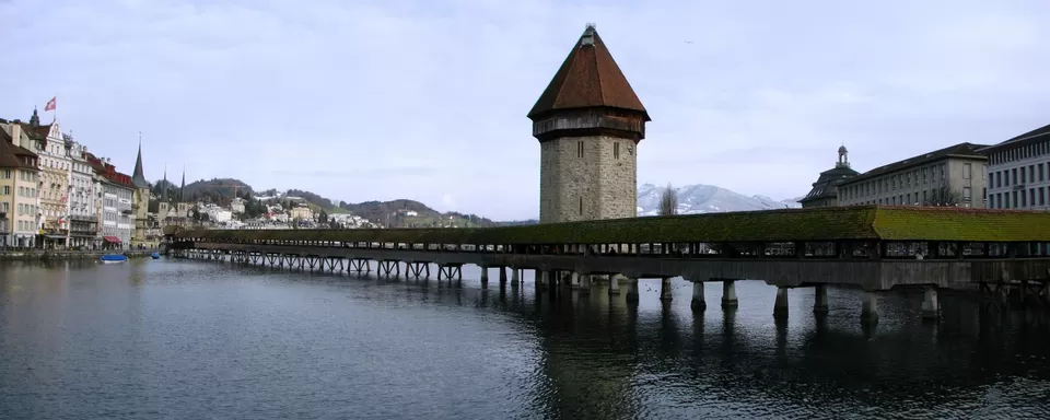 Photo of Kapellbrücke, Lucerne, Switzerland by Bibek Chaudhuri