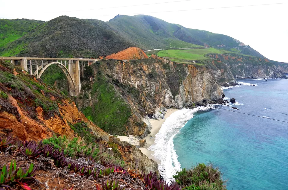 Photo of Bixby Creek Bridge, California 1, Monterey, CA, USA by Bibek Chaudhuri