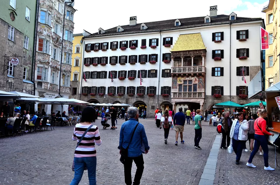 Photo of Golden Roof, Herzog-Friedrich-Straße, Innsbruck, Austria by Bibek Chaudhuri
