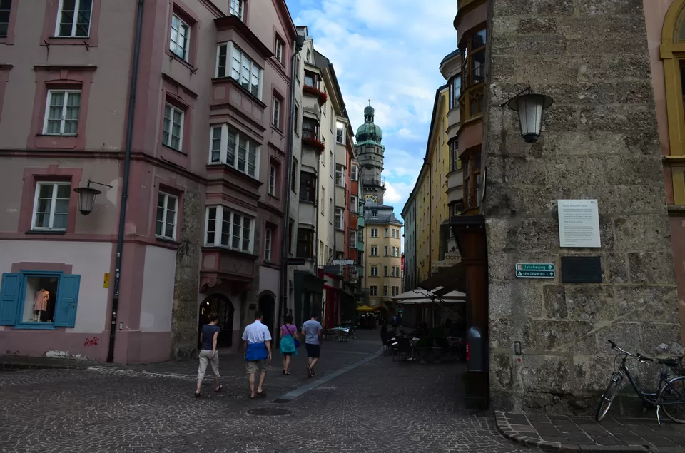 Photo of Altstadt Innsbruck, Hofgasse, Innsbruck, Austria by Bibek Chaudhuri