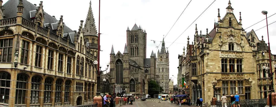 Photo of Saint Bavo's Cathedral, Sint-Baafsplein, Ghent, Belgium by Bibek Chaudhuri