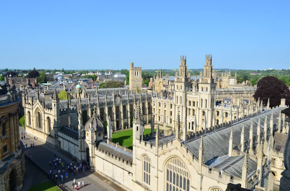 Photo of All Souls College, Oxford, UK by Bibek Chaudhuri