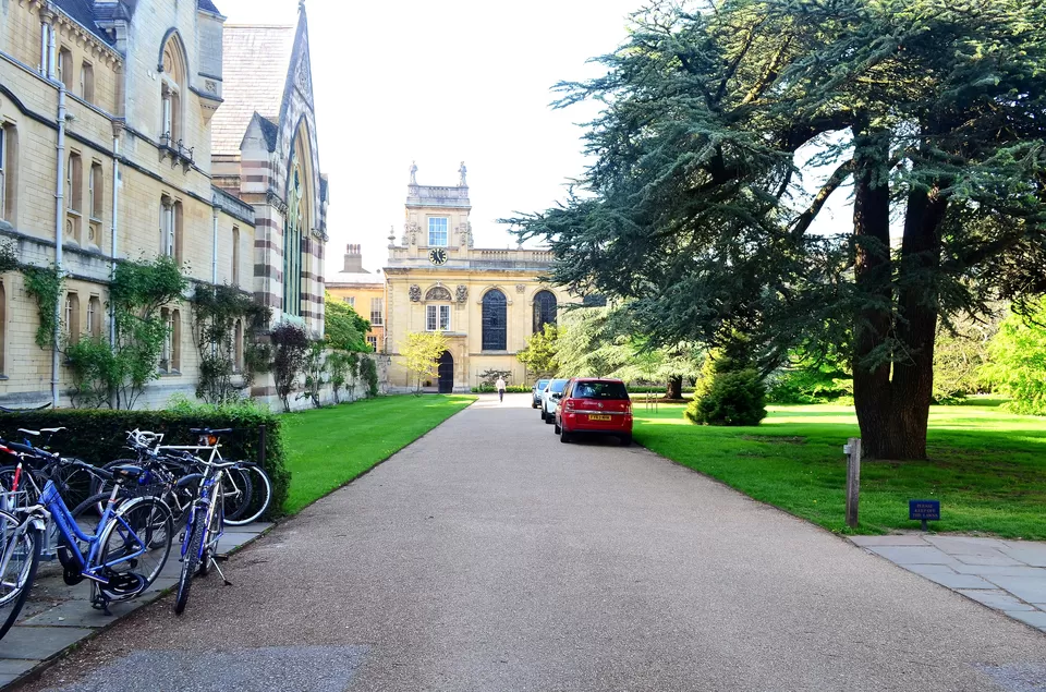 Photo of Trinity College, Broad Street, Oxford, UK by Bibek Chaudhuri