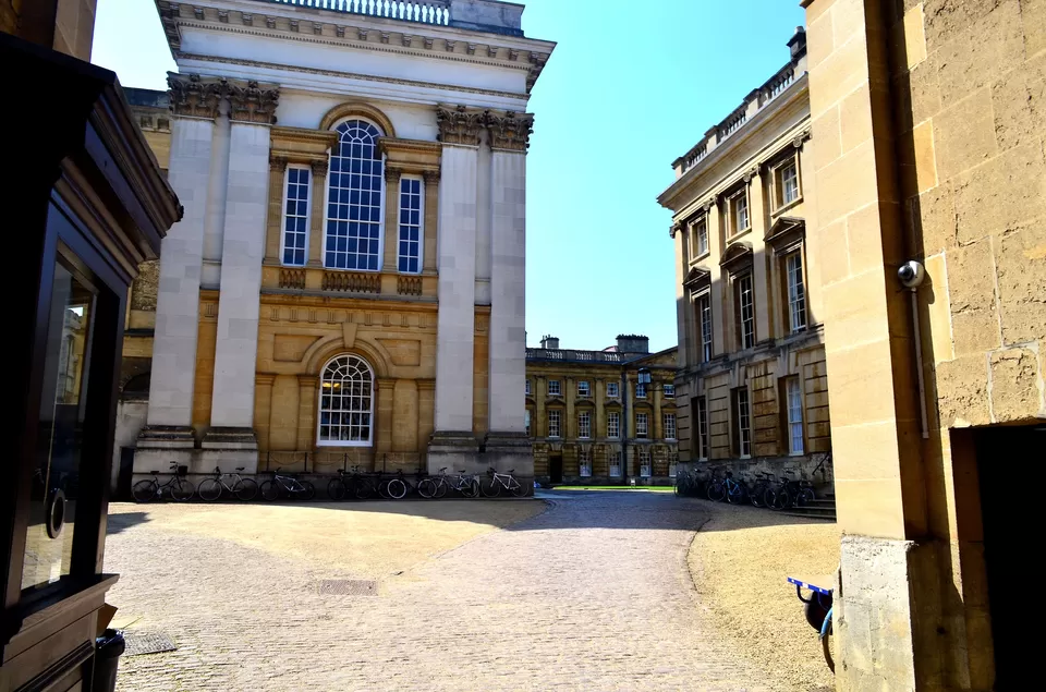Photo of Trinity College, Broad Street, Oxford, UK by Bibek Chaudhuri