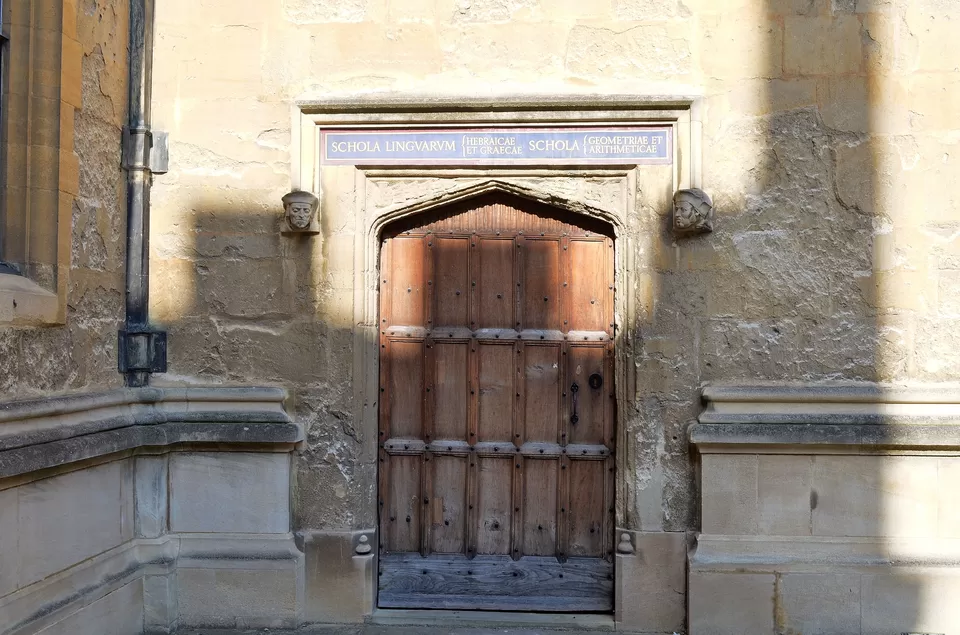 Photo of Mathematical Institute, Oxford, UK by Bibek Chaudhuri