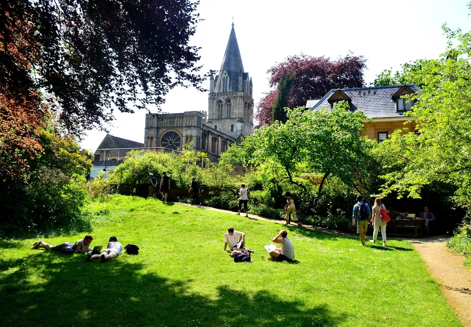 Photo of Corpus Christi College, Merton Street, Oxford, UK by Bibek Chaudhuri
