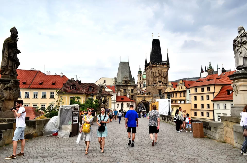 Photo of Charles Bridge, Prague 1, Czechia by Bibek Chaudhuri