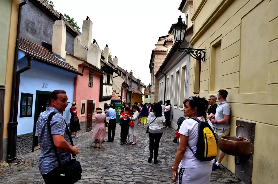 Photo of Golden Lane, Prague 1-Hradčany, Czechia by Bibek Chaudhuri