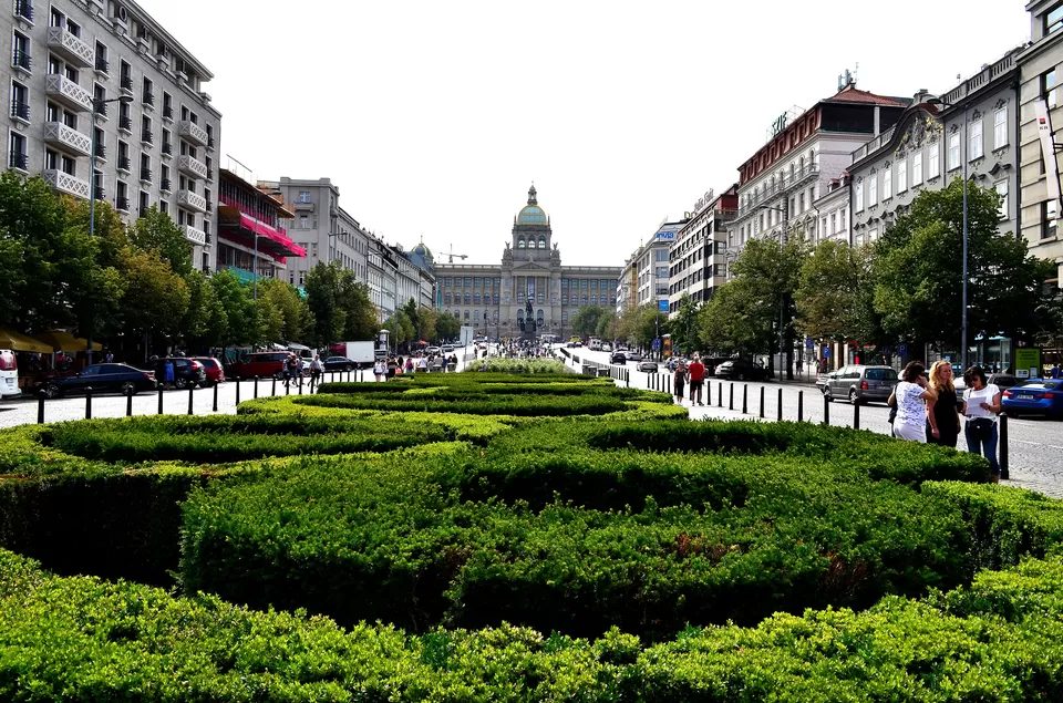 Photo of Wenceslas Square, Prague 1, Czechia by Bibek Chaudhuri