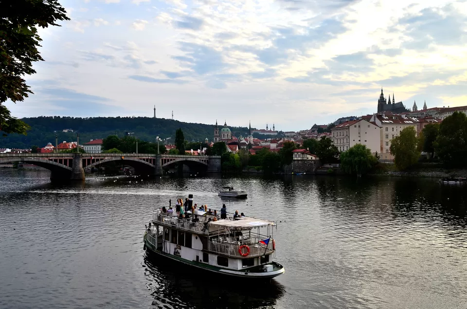 Photo of Dvořákovo nábřeží, Old Town, Czechia by Bibek Chaudhuri