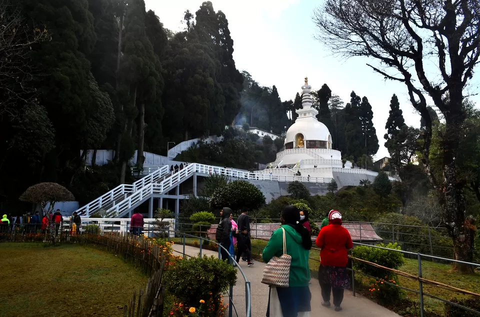Photo of Peace Pagoda, Darjeeling, West Point, Darjeeling, West Bengal, India by Bibek Chaudhuri