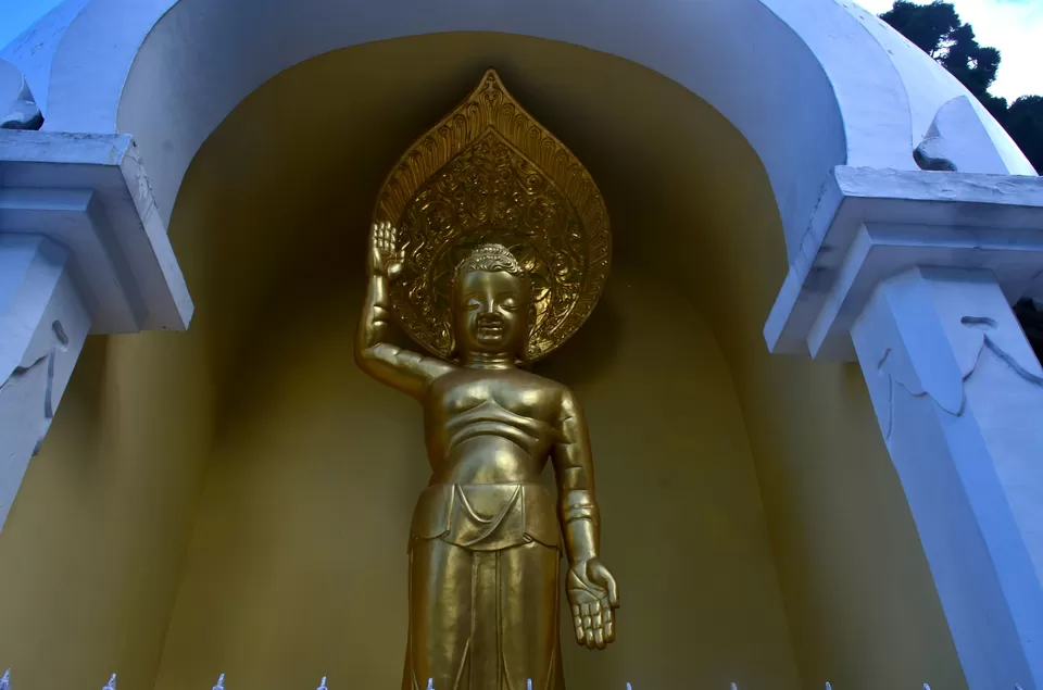 Photo of Peace Pagoda, Darjeeling, West Point, Darjeeling, West Bengal, India by Bibek Chaudhuri