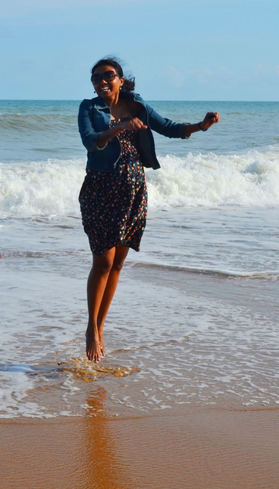 Photo of Sea, Sand & Sun at Pondicherry by Nutan Lakra