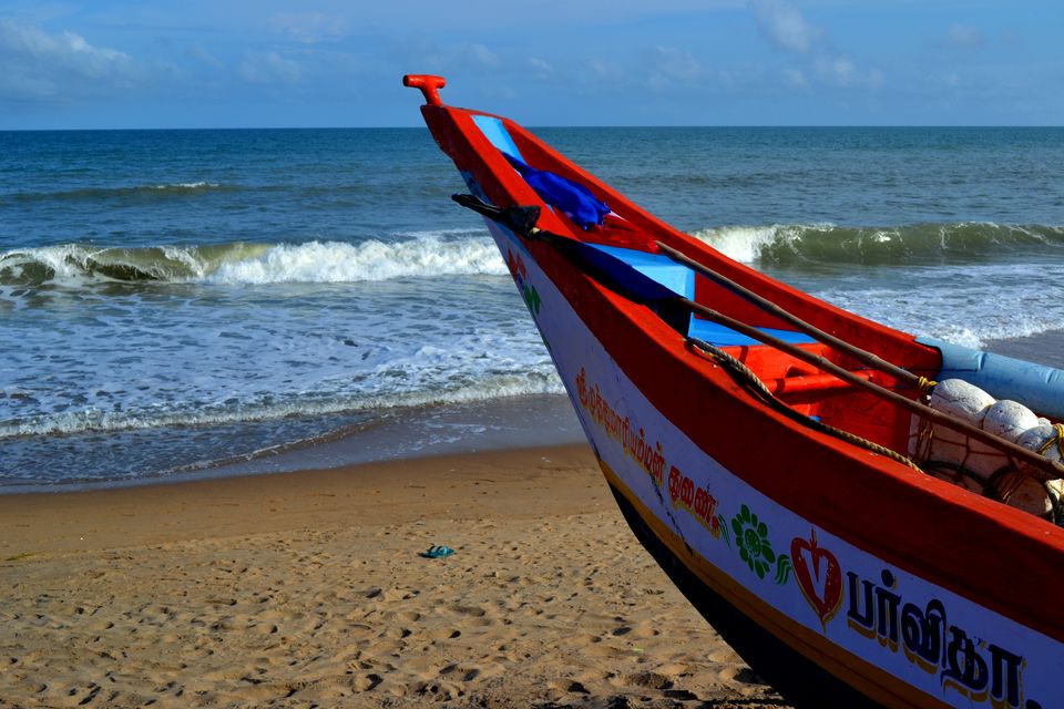 Photo of Sea, Sand & Sun at Pondicherry by Nutan Lakra