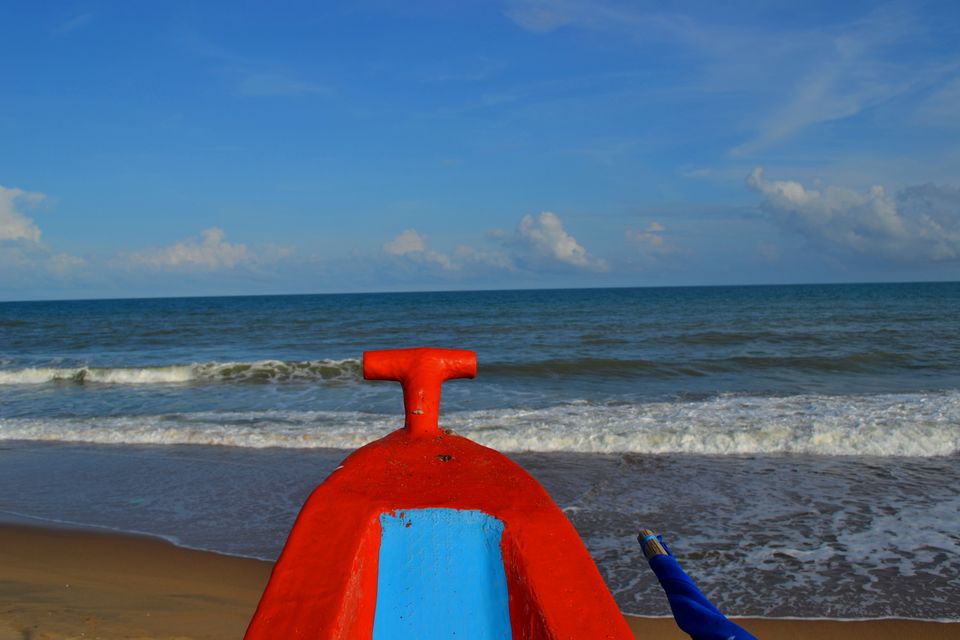Photo of Sea, Sand & Sun at Pondicherry by Nutan Lakra