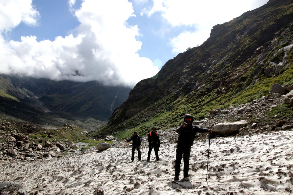 Photo of Trek across Mayali Pass glacier to Kedarnath temple #Uttarakhand #Glacier 42/106 by Ravi Shankar