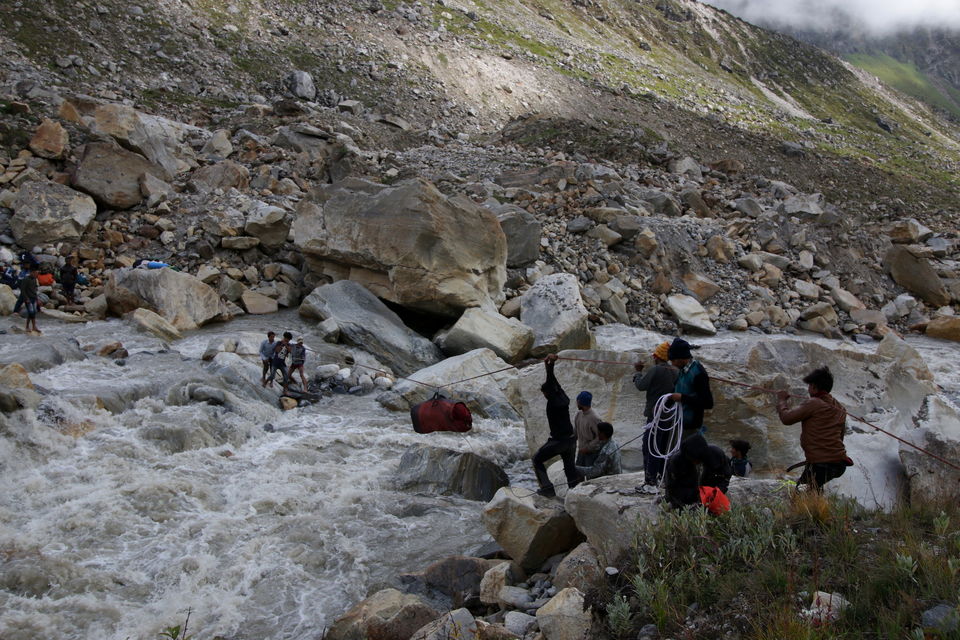 Photo of Trek across Mayali Pass glacier to Kedarnath temple #Uttarakhand #Glacier 43/106 by Ravi Shankar