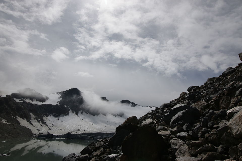 Photo of Trek across Mayali Pass glacier to Kedarnath temple #Uttarakhand #Glacier 60/106 by Ravi Shankar