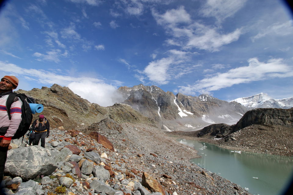 Photo of Trek across Mayali Pass glacier to Kedarnath temple #Uttarakhand #Glacier 72/106 by Ravi Shankar