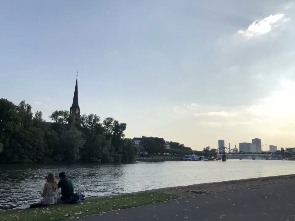 Photo of Iron Bridge, Mainkai, Frankfurt am Main, Germany by Prajakta Naval