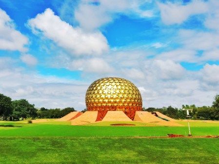 Photo of Auroville, Tamil Nadu, India by Swagatika Sarangi